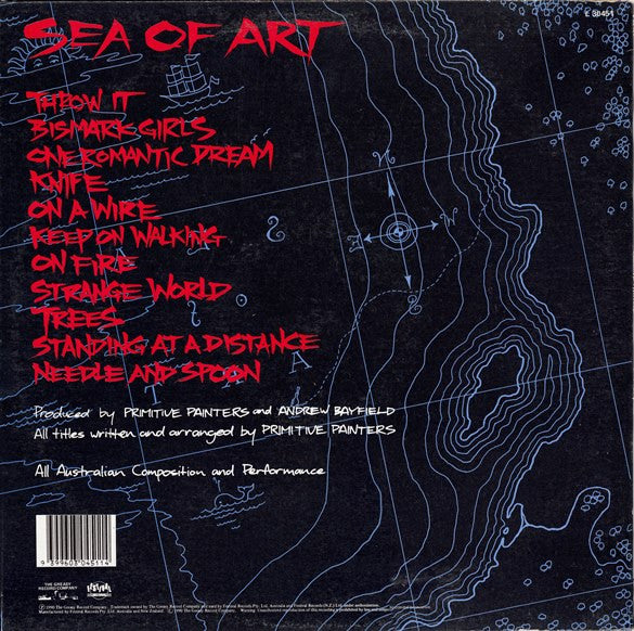 Primitive Painters – Sea Of Art LP vinyl record, image 2 of 6