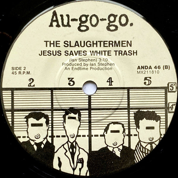 The Slaughtermen – God's Not Dead 7" vinyl record, image 4 of 4