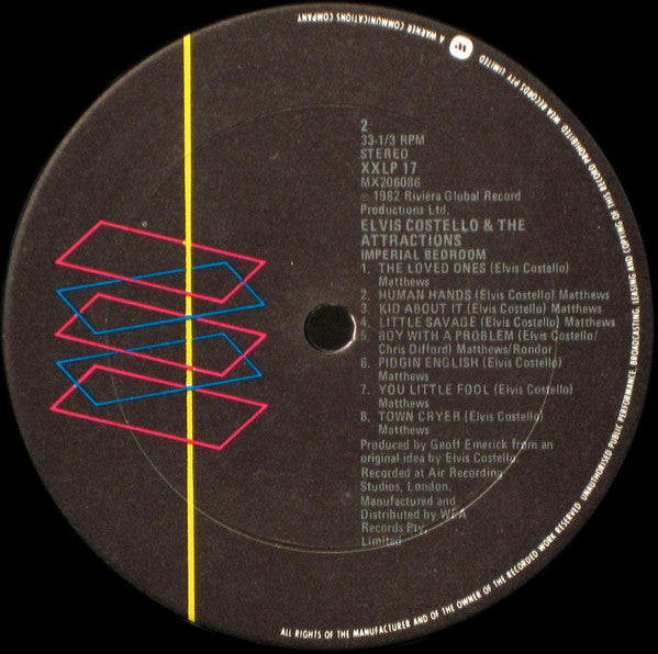 Elvis Costello & The Attractions – Imperial Bedroom LP vinyl record, image 4 of 6