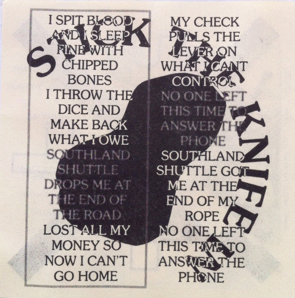 Ex-Cult – Stick The Knife In 7" vinyl record, image 6 of 7