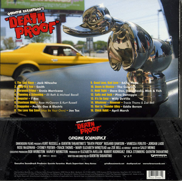 Various – Quentin Tarantino's "Death Proof" (Original Soundtrack) LP vinyl record, image 2 of 9