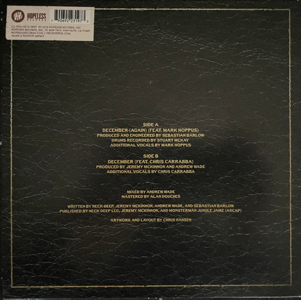 Neck Deep – December 7" vinyl record, image 2 of 4