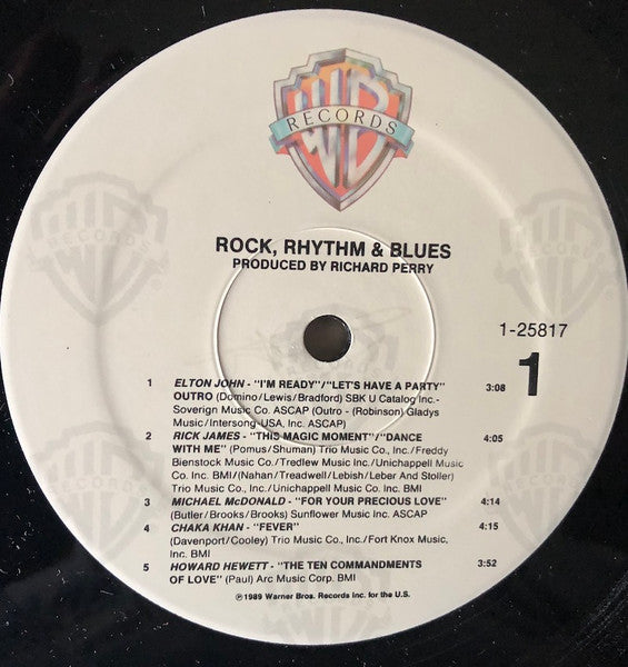 Various – Rock, Rhythm & Blues LP vinyl record, image 3 of 6