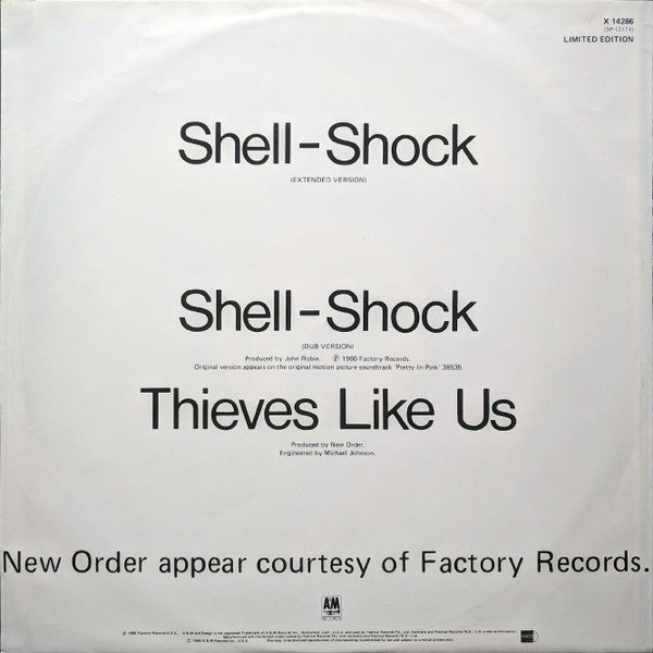 New Order – Shell-Shock 12" vinyl record, image 2 of 4