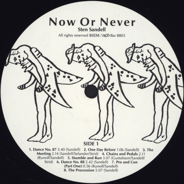 Sten Sandell – Now Or Never LP vinyl record, image 3 of 4