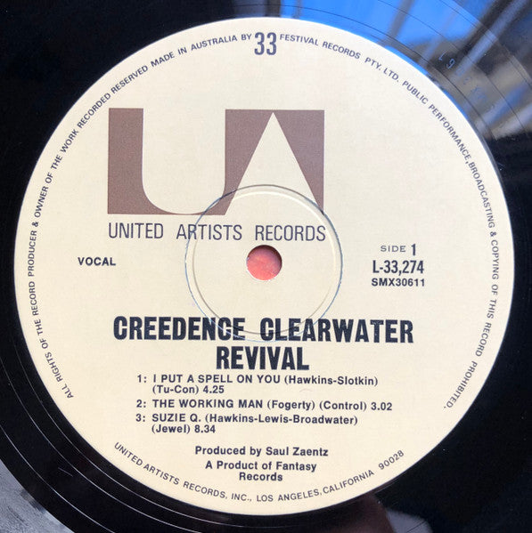 Creedence Clearwater Revival – Creedence Clearwater Revival LP vinyl record, image 5 of 6