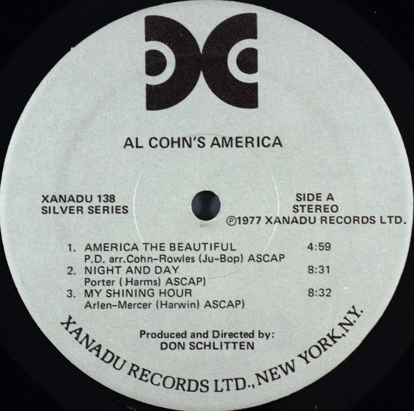 Al Cohn – Al Cohn's America LP vinyl record, image 3 of 4