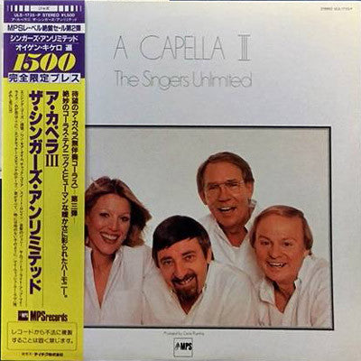 The Singers Unlimited – A Capella III LP vinyl record