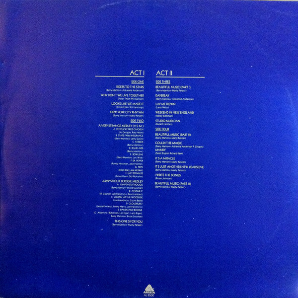 Barry Manilow – Live (2xLP) LP vinyl record, image 6 of 10