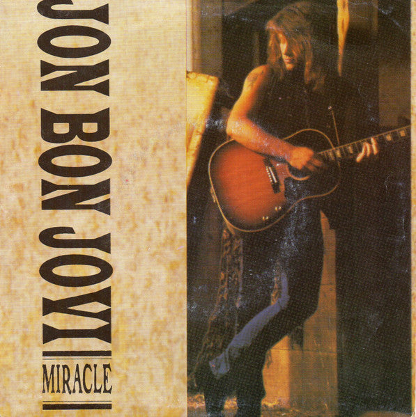 Jon Bon Jovi – Miracle 7" vinyl record, image 1 of 3