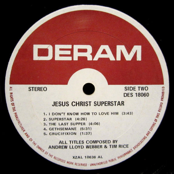 The Kingsway Youth Opera Company – Excerpts From The Rock Opera Jesus Christ Superstar LP vinyl record, image 6 of 10