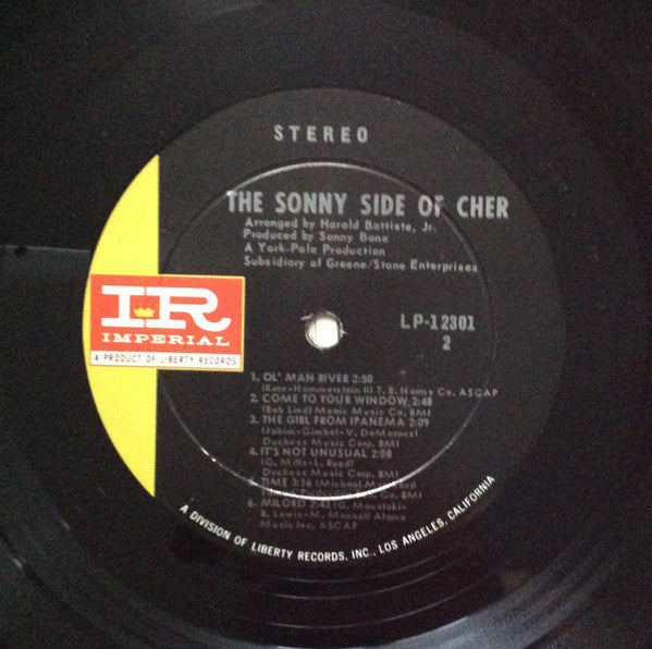 Cher – The Sonny Side Of Chér LP vinyl record, image 4 of 4