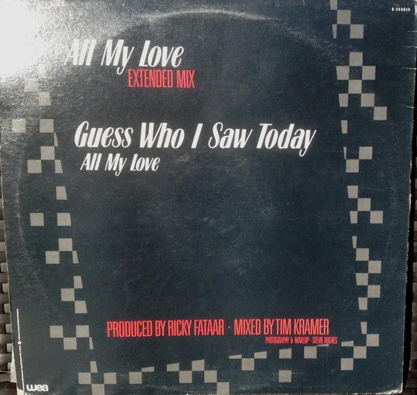 Renee Geyer – All My Love 12" vinyl record, image 2 of 6