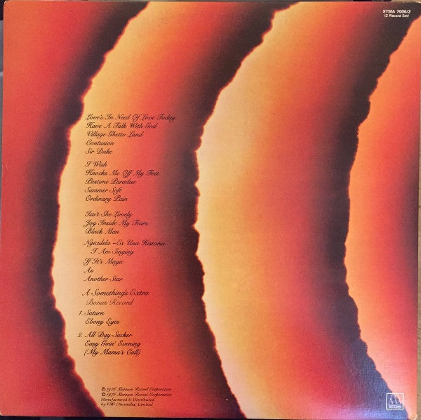 Stevie Wonder – Songs In The Key Of Life (2xLP) LP vinyl record, image 4 of 10