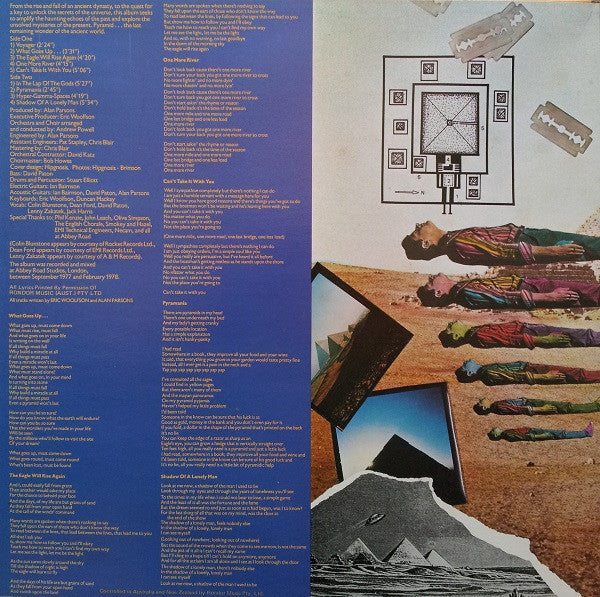 The Alan Parsons Project – Pyramid LP vinyl record, image 3 of 6