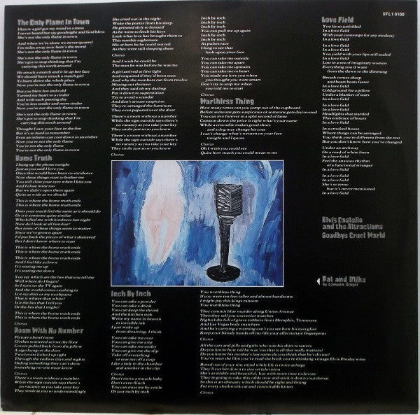 Elvis Costello & The Attractions – Goodbye Cruel World LP vinyl record, image 7 of 7