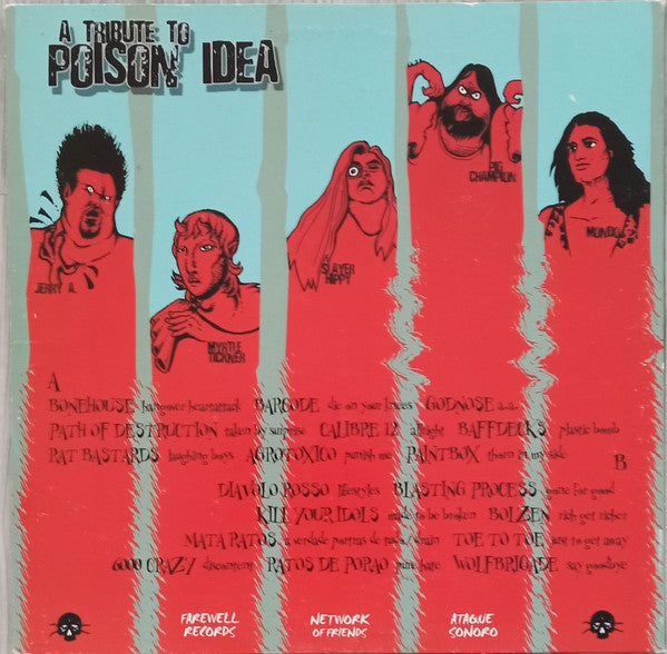 Various – Hangover Heartattack - A Tribute To Poison Idea LP vinyl record, image 2 of 10