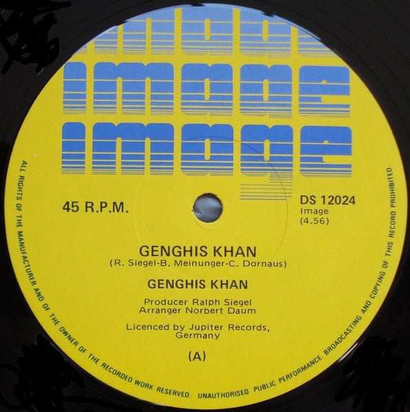 Dschinghis Khan – Genghis Khan / Desert Land 12" vinyl record, image 2 of 3