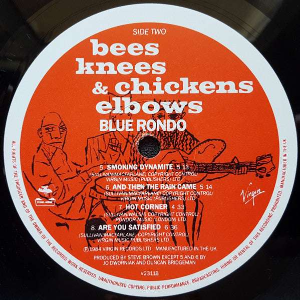 Blue Rondo À La Turk – Bees Knees & Chickens Elbows LP vinyl record, image 4 of 6