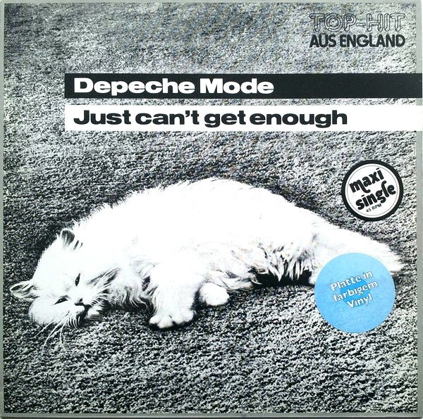 Depeche Mode – Just Can't Get Enough 12" vinyl record, image 1 of 6