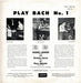 Jacques Loussier, Christian Garros, Pierre Michelot – Play Bach No. 1 LP vinyl record, image 2 of 4