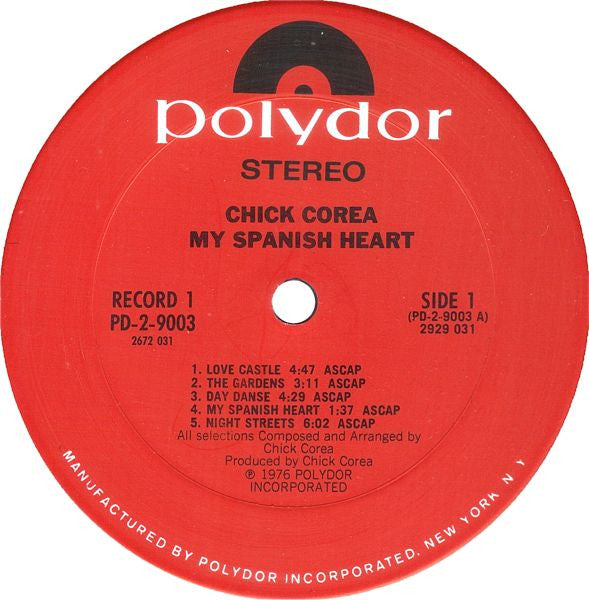 Chick Corea – My Spanish Heart (2xLP) LP vinyl record, image 3 of 9