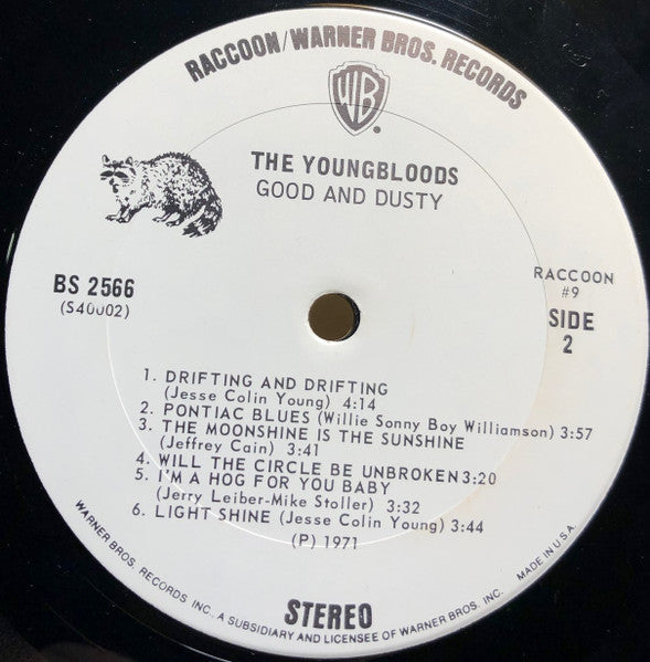 The Youngbloods – Good And Dusty LP vinyl record, image 5 of 5