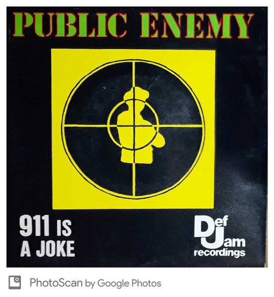 Public Enemy – 911 Is A Joke 7" vinyl record, image 1 of 4