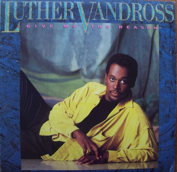 Luther Vandross – Give Me The Reason LP vinyl record, image 1 of 6