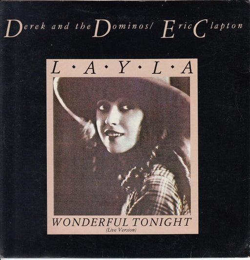 Derek & The Dominos, Eric Clapton – Layla / Wonderful Tonight (Live Version) 7" vinyl record, image 1 of 4