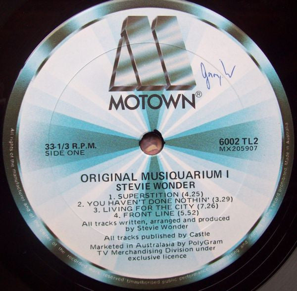 Stevie Wonder – Stevie Wonder's Original Musiquarium I (2xLP) LP vinyl record, image 5 of 9