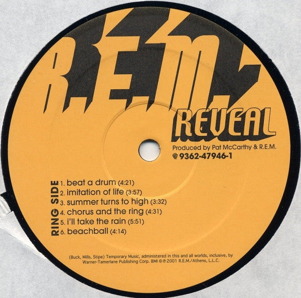 R.E.M. – Reveal LP vinyl record, image 4 of 6