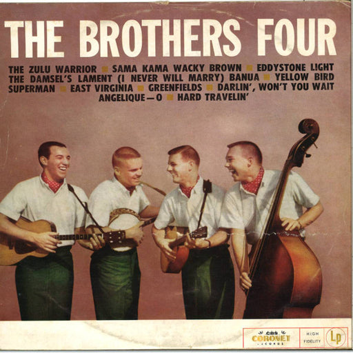 The Brothers Four – The Brothers Four LP vinyl record, image 1 of 4