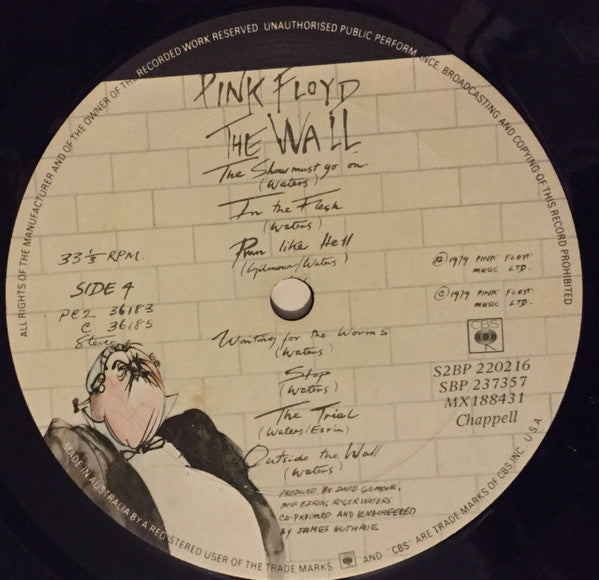 Pink Floyd – The Wall (2xLP) LP vinyl record, image 5 of 5