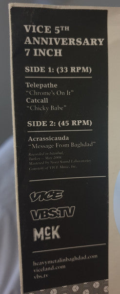 Various – VICE 5th Anniversary 7 Inch 7" vinyl record, image 1 of 3