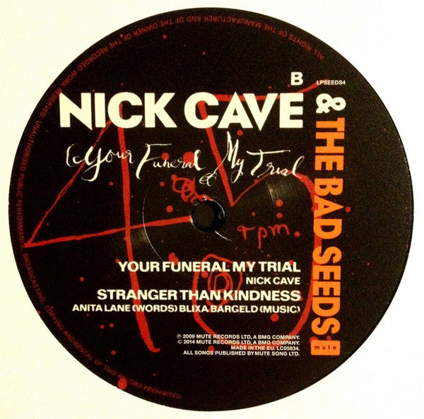 Nick Cave & The Bad Seeds – Your Funeral ... My Trial (2xLP) LP vinyl record, image 7 of 10