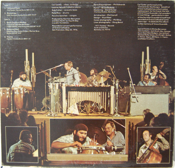 Cal Tjader – At Grace Cathedral LP vinyl record, image 2 of 4