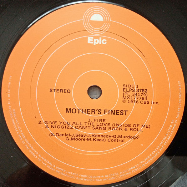 Mother's Finest – Mother's Finest LP vinyl record, image 3 of 5