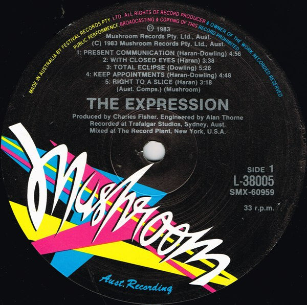 The Expression – The Expression LP vinyl record, image 3 of 6