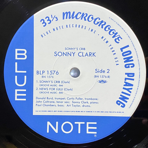 Sonny Clark – Sonny's Crib LP vinyl record, image 6 of 6