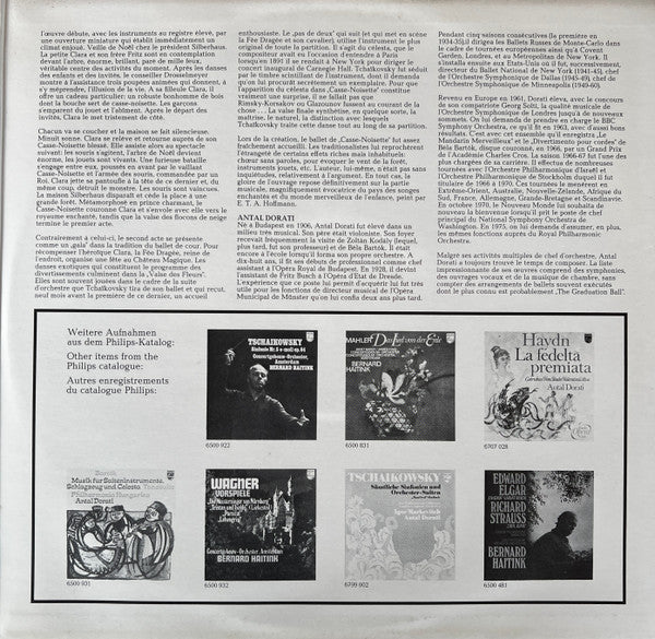 Pyotr Ilyich Tchaikovsky, Concertgebouworkest, Antal Dorati – Der Nussknacker - The Nutcracker / Casse-Noisette Op.71 (2xLP) LP vinyl record, image 4 of 8