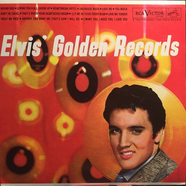 Elvis Presley – Elvis' Golden Records LP vinyl record, image 1 of 4