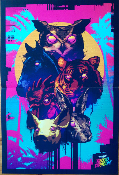 Power Glove – Trials Of The Blood Dragon (Original Game Soundtrack) (2xLP) LP vinyl record, image 10 of 10