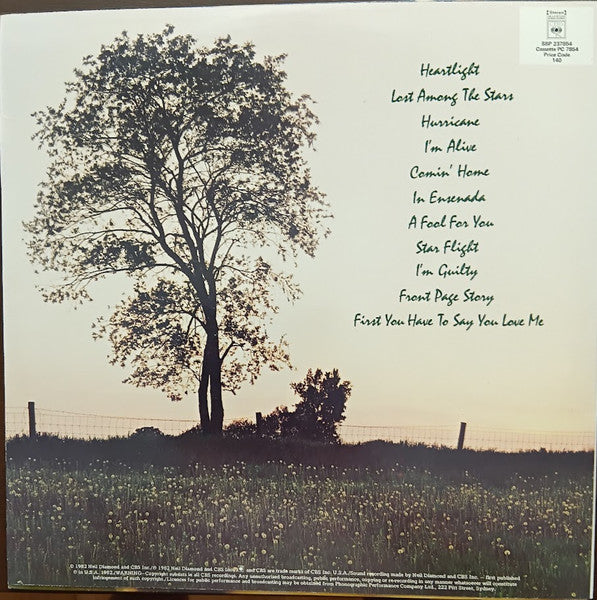 Neil Diamond – Heartlight LP vinyl record, image 2 of 6