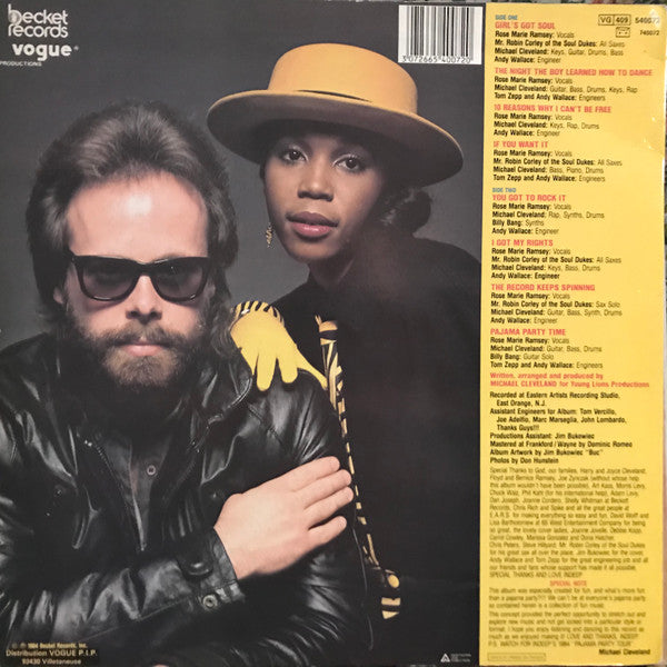 Indeep – Pajama Party Time LP vinyl record, image 2 of 4