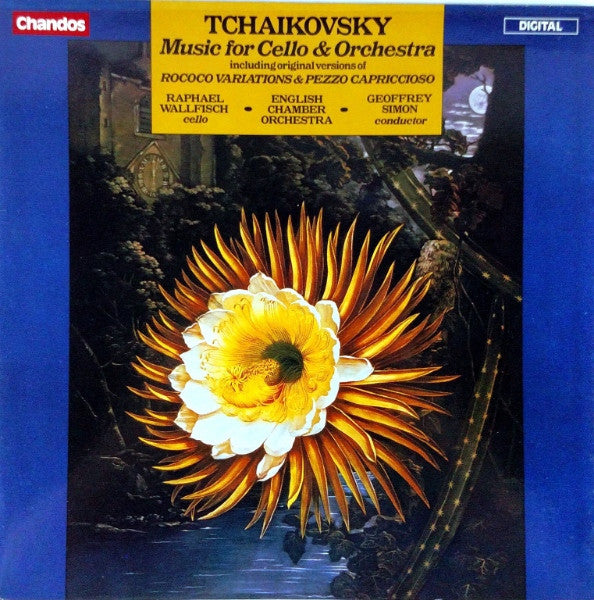 Pyotr Ilyich Tchaikovsky, Raphael Wallfisch, English Chamber Orchestra, Geoffrey Simon – Tchaikovsky - Music For Cello And Orchestra LP vinyl record, image 1 of 8