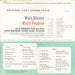 Various – Mary Poppins: Original Cast Soundtrack LP vinyl record, image 2 of 8