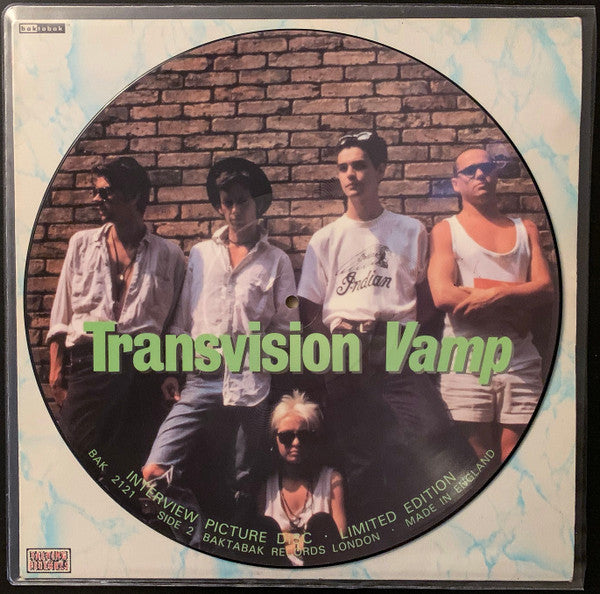 Transvision Vamp – Limited Edition Interview Picture Disc 12" vinyl record, image 4 of 5