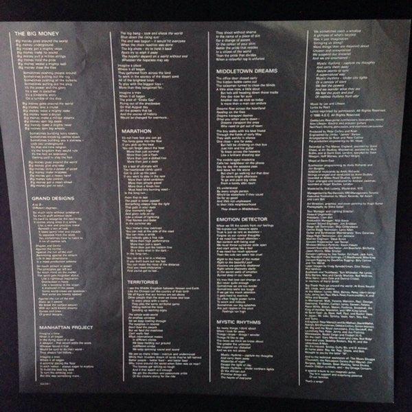 Rush – Power Windows LP vinyl record, image 5 of 7