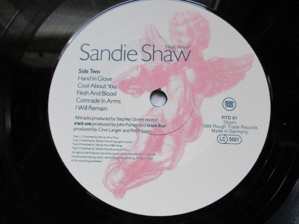 Sandie Shaw – Hello Angel LP vinyl record, image 4 of 6